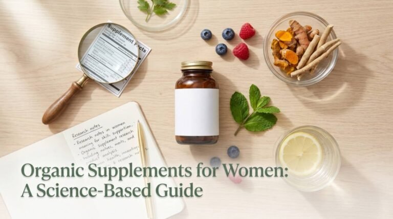 Organic Supplements for Women: Science-Based Guide (2026)