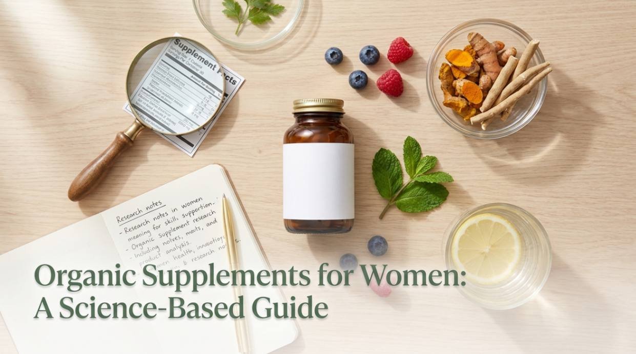 Organic Supplements for Women: Science-Based Guide (2026)